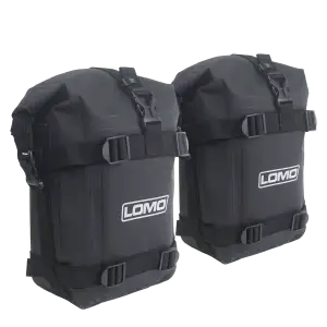 Crash bar bags
