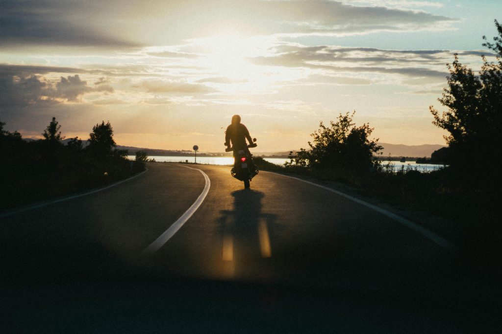 motorcycle riding